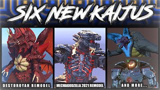 DESTOROYAH AND MG21 REMODELS COMING TO KAIJU UNIVERSE  6 NEW KAIJUS  Kaiju Universe [upl. by Kinsman]