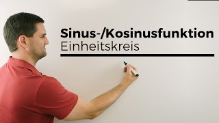 Sinus und Cosinus am Einheitskreis [upl. by Resa]