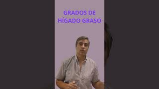 Que es higado graso grado 1 o 2 o peor Grado 3 Vamos a hablar sobre los grados de higado graso [upl. by Lebisor]