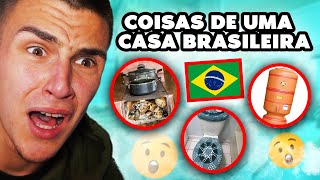 Coisas ESTRANHAS Em Uma CASA BRASILEIRA 🇬🇧 Gringo Britânico Reagindo [upl. by Sherlock92]