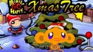 Mini Game Monday  19  Monkey Go Happy Xmas Tree [upl. by Entruoc589]