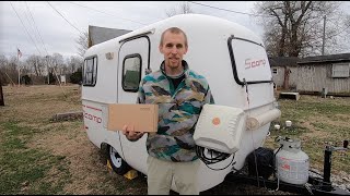 Ep 3 Scamp Maiden Voyage Craigslist Haul  Pepwave Cellular Modem amp Mimo Antenna Mammoth Cave NP [upl. by Reinald]