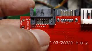 Using SATA HDD on IDE Motherboard with Adapter Kit [upl. by Odragde]