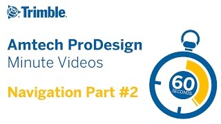 ProDesign Minute Videos Navigation Part 2 [upl. by Phelgon]