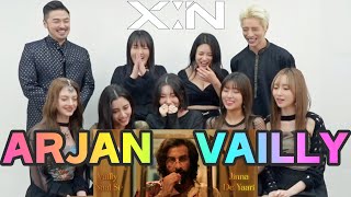 KPop Indian Idols reaction to Bollywood MV😱ANIMAL ARJANVAILLYxinofficial XIN AOORA [upl. by Ayor]