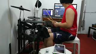 Razorback  giyang  drums only [upl. by Cigam34]