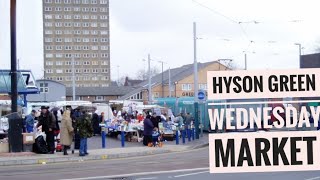 Nottingham Hysongreen Wednesday market Malanadan [upl. by Aremaj91]