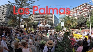 Folk festivals in Las Palmas [upl. by Platus]