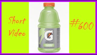 600 Short Video on Gatorade Zero Lime Cucumber [upl. by Nolahp883]