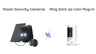 🥇 IHOXTX Security Cameras vs Ring Stick Up Cam  Comparison amp Review 📷 [upl. by Margeaux125]