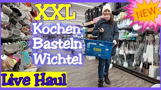 Kochen Tedi Live Shopping Neuheiten Bastelsachen Wichtel [upl. by Yarw]