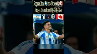 Argentina vs Canada 20 Copa America 2024 Semi Final Highlights  ARG VS CAN [upl. by Lotsyrc219]