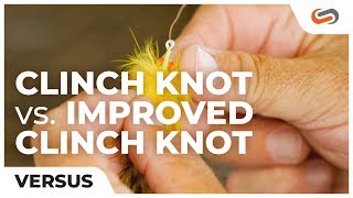 Costa Fly Fishing 101 The Clinch Knot VS Improved Clinch Knot  SportRx [upl. by Nichole]