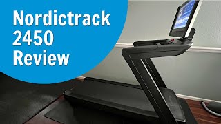 Nordictrack 2450 Review  MultiTreadmill Tester [upl. by Lipson847]