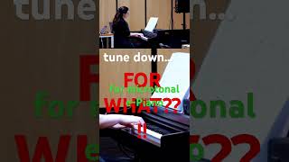 microtonal piano piece quottune downquot by Alyssa Aska [upl. by Nylegna]