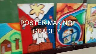 GNVHS GR7 POSTER MAKING BUWAN NG WIKA 2019 [upl. by Arorua]