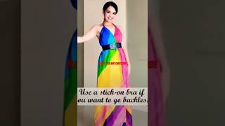 Easy and stylish saree conversion to maxi dress with one piece  How to refashion saree [upl. by Anoed791]