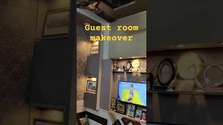 Guest room makeover by pvc makeover guestroomtransformation pvcboard [upl. by Iffar108]