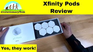 Xfinity pods review  Make your home WiFi network awesome [upl. by Lamond]