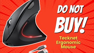 🚨 DONT BUY Tecknet Ergonomic Mouse BEFORE WATCHING THIS VIDEO 🚨 9 Reasons [upl. by Neff]