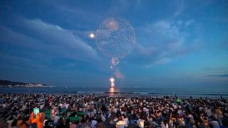 Kamakura Fireworks Japan 2024・4K HDR [upl. by Salena]