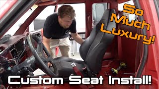 Switching The Interior Up With A Set Of CHRYSLER Seats S10 Restomod Ep16 [upl. by Yruok]