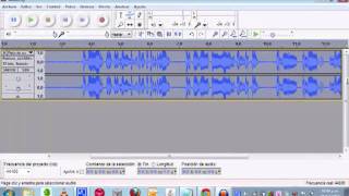 Audacity Cómo reducir el ruido ambiente de una grabación [upl. by Thaine]