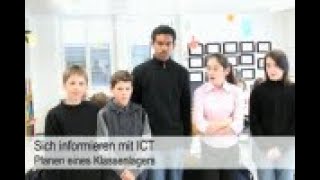 ICT in der Primarschule Planen eines Klassenlagers Lektion [upl. by Pass]