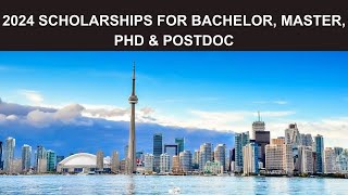 2024 Scholarship and Funding opportunities for Bachelor Masters and PhD STEM ampNONSTEM [upl. by Modla]