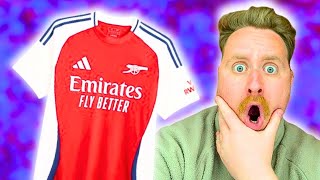 ARSENAL 202425 HOME KIT REVIEW [upl. by Aletha782]