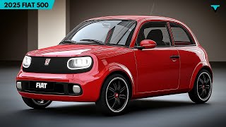 2025 Fiat 500 Revealed  blends stateoftheart technology with classic charm [upl. by Dolly667]