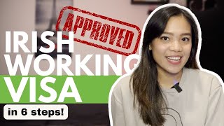 Irish Working Visa Application Process in 6 Steps  How long does it take [upl. by Vassili5]