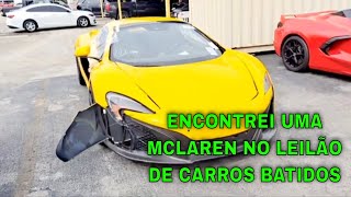 Leilão de carros batidos nos EUA [upl. by Maximilian]