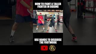 How to Disguise Your FootworkBoxing Tips [upl. by Suiravad896]