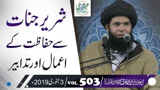 VOL0503DT030119 ll Sharir Jinnat Sy Hifazat Ky Aamal Or Tadabeer ll Sheikh ul Wazaif [upl. by Allemap]