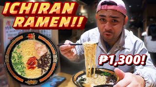 Most Perfect Ramen in the World ₱1300 Ichiran Ramen Honest Review [upl. by Audris300]