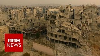 Aleppo ‘haunted by violence and death’  BBC News [upl. by Ing]