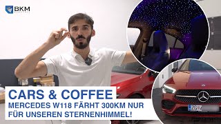 CarsampCoffee I Mercedes CLA W118 fährt über 300km von Kroatien für unseren Sternenhimmel 😱 [upl. by Smallman]