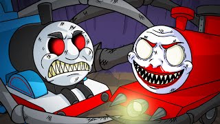 CHOO CHOO CHARLES vs THOMASEXE Cartoon Animation [upl. by Anikat547]