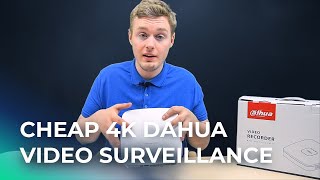 How to Get Cheap 4K Video Surveillance Dahua NVR41164KS2 Review [upl. by Nylad]