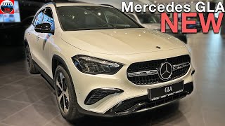 New Mercedes GLA 2024  Visual REVIEW exterior amp interior Digital White [upl. by Gean]