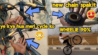 ye kya hua 😱 meri ko 🥺 new chain spakit intol hogai 🎯 [upl. by Sesom]