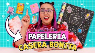 SACA BUENAS NOTAS✨ usando PAPELERIA BONITA CASERA 📚😌 ✎ ✄ Craftingeek [upl. by Leola]