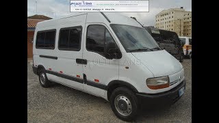 Renault Master MInibus 2006  VANS ZERO KM USADAS E SEMINOVAS – MULTIVANS [upl. by Aoh95]