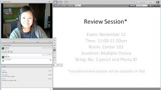 Blackboard Collaborate for Review Sessions [upl. by Divad]