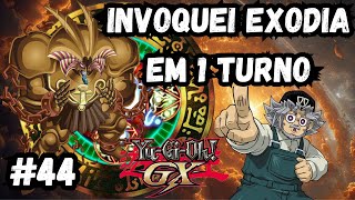 INVOQUEI EXODIA 1 TURNO YUGIOH GX TAG FORCE 44 [upl. by Pawsner]