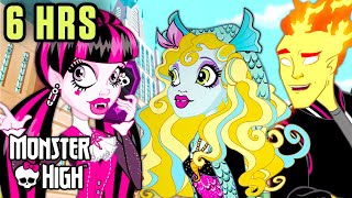 Every Monster High Episode EVER  6 Hour Compilation  Monster High [upl. by Anirtep670]