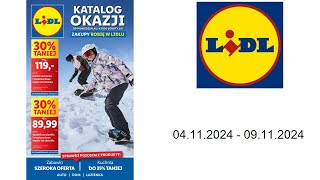 Gazetka Lidl PL  04112024  09112024  OFERTA WAŻNA [upl. by Treble416]