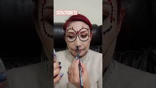 shorts I halloween 2 I makeup bissucosmetics makeuptutorial maquillaje bissu [upl. by Ecienaj490]