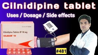 Cilnidipine tablets ip  Cilnidipine 10 mg  Cilnidipine tablet uses  Cilacar 10 [upl. by Seek898]